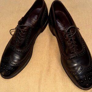 DARK BROWN ALLEN EDMONDS INDEPENDENCE COLLECTION THE JEFFERSON SIZE 12 D
